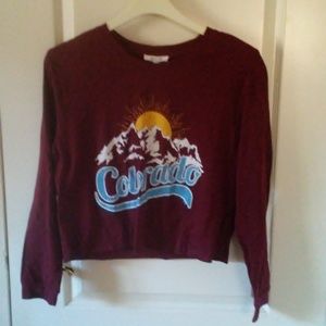 VintageLookColoradoMessyBunJustChillinL/STee